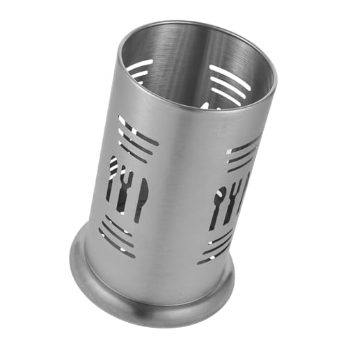 SOLUSTRE Edelstahl Utensilienhalter mit Ablauffunktion Kompakter Besteckhalter für Löffel Gabeln Essstäbchen Multifunktionaler Küchenutensilien Organizer für Küchentheke und Arbeitsplatte SOLUSTRE Edelstahl Utensilienhalter mit Ablauffunktion Kompakter Besteckhalter für Löffel Gabeln Essstäbchen Multifunktionaler Küchenutensilien Organizer für Küchentheke und Arbeitsplatte von SOLUSTRE