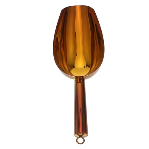 SOLUSTRE Eisportionierer mit Rundem Ergonomischem Griff Multifunktionaler Ice Scoop für Gefrierschrank Geeignet für Eis Mehl Getreide Effiziente Handhabung Gewerbeküchen von SOLUSTRE