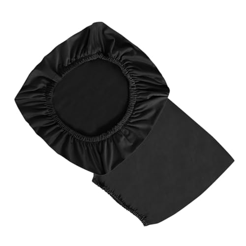 SOLUSTRE Elastische Bürostuhlhusse aus Polyester Zweiteiliges Design Waschbarer Stuhlbezug Strapazierfähiger Sitzschutz für Büro Hotel Party Schwarz SOLUSTRE Elastische Bürostuhlhusse aus Polyester Zweiteiliges Design Waschbarer Stuhlbezug Strapazierfähiger Sitzschutz für Büro Hotel Party Schwarz von SOLUSTRE