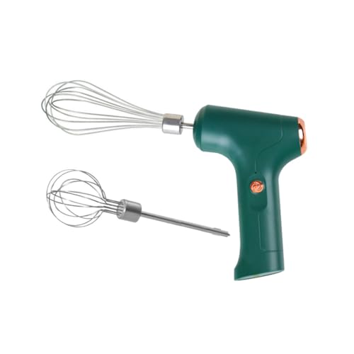 SOLUSTRE Elektrischer Handmixer Multifunktional Leise Eierschläger und Teigmixer Haushaltsgerät Kabellos für Backen und Kochen Bpa Frei Robust und Langlebig von SOLUSTRE