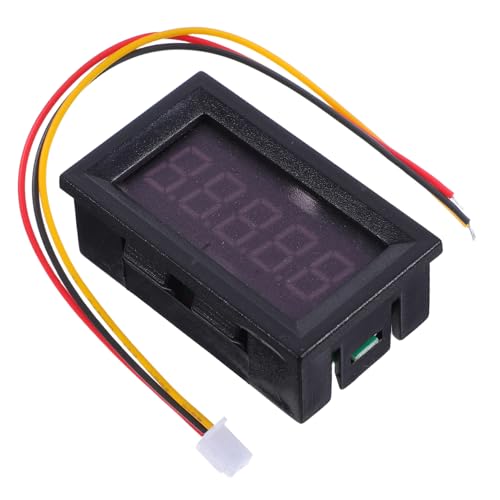SOLUSTRE Elektronisches Voltmeter Präzises Spannungsmessgerät mit Klarem Display für Elektronik Labor Industrie Zuverlässige Genaue Spannungsmessung Vielseitig Einsetzbar SOLUSTRE Elektronisches Voltmeter Präzises Spannungsmessgerät mit Klarem Display für Elektronik Labor Industrie Zuverlässige Genaue Spannungsmessung Vielseitig Einsetzbar von SOLUSTRE