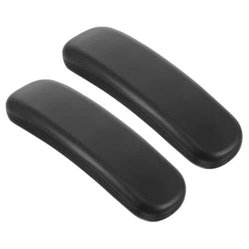SOLUSTRE Ergonomische Bürostuhl Armlehnenpolster aus Pu Material Verstellbar Atmungsaktiv Stabiler Sockel Kleine Brot Form für Druckentlastung Passend für Drehstuhl und Schreibtischstuhl SOLUSTRE Ergonomische Bürostuhl Armlehnenpolster aus Pu Material Verstellbar Atmungsaktiv Stabiler Sockel Kleine Brot Form für Druckentlastung Passend für Drehstuhl und Schreibtischstuhl von SOLUSTRE