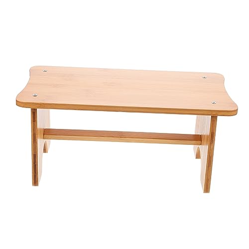 SOLUSTRE Ergonomischer Holz Fußhocker rutschfest Tritthocker Fußstütze für Erwachsene Schlafzimmer Büro Komfortsteigernd SOLUSTRE Ergonomischer Holz Fußhocker rutschfest Tritthocker Fußstütze für Erwachsene Schlafzimmer Büro Komfortsteigernd von SOLUSTRE
