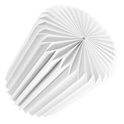 SOLUSTRE Faltbarer Papierlampenschirm Pendelleuchte Lampenschirm Ersatz Wandlampe Innenbeleuchtung Rustikal Natürlicher Stil Langlebiges Material Einfacher Austausch für Wohnzimmer SOLUSTRE Faltbarer Papierlampenschirm Pendelleuchte Lampenschirm Ersatz Wandlampe Innenbeleuchtung Rustikal Natürlicher Stil Langlebiges Material Einfacher Austausch für Wohnzimmer von SOLUSTRE