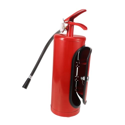 SOLUSTRE Feuerlöscher Weinhalter aus Robustem und Kunststoff Kreativer Weinaufbewahrer für Zuhause für Feuerwehrmänner Geräumiger Flaschenhalter für Bar und Whisky Dekoratives Weinlager von SOLUSTRE