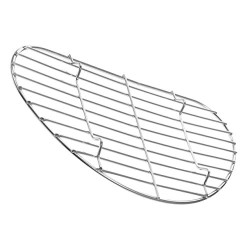 SOLUSTRE Filter Rack für Dampfgarer Multifunktionales Wok Rack Hitzebeständiger Ölfilter zum von Eiern Fisch Gemüse und Kompaktes Design Einfach zu Bedienen von SOLUSTRE