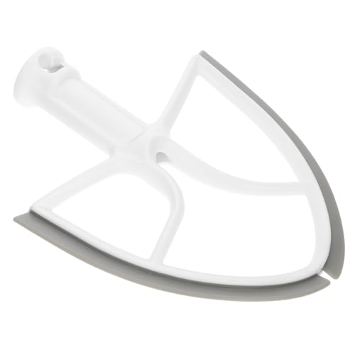 SOLUSTRE Flacher Rührer für Standmixer Wiederverwendbarer Mixer Ersatz Paddle Kompatibel mit Kitchenaid Einfach zu Reinigen und Spülmaschinenfest Zubehör für Küchenmaschinen von SOLUSTRE