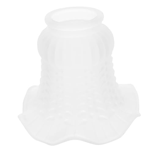 SOLUSTRE Frostglas Lampenschirm Ersatz für Pendelleuchte Mattierte Glas Abdeckung Einfach zu Montieren Augenschutz Leichtes und Strapazierfähiges Material Für Wohnzimmer Schlafzimmer von SOLUSTRE