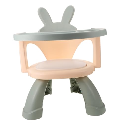 SOLUSTRE Fütterungssitz Mit Tablett Tragbarer Cartoon-Junge Mädchen-esszimmerstuhl Niedriger Hocker Für Freizeit Und Mahlzeiten Leicht Zu Reinigen Für Hause Und Unterwegs von SOLUSTRE