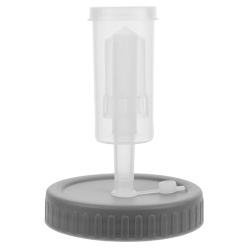 SOLUSTRE Gärungsdeckel Gärungsset Für Einmachgläser Mit Breiter Öffnung Sauerkraut Luftschleuse Fermenter Rülpsendeckel Heim-Kimchi-Set A von SOLUSTRE