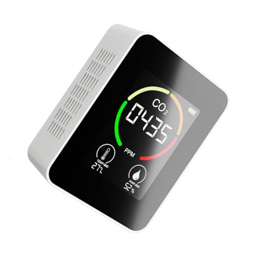 SOLUSTRE Gas Analysator Messgerät Luftqualitätsmonitor Temperatur Feuchtigkeits Sensor für Gewächshaus Lager Haus Labor Konzentration Anzeige SOLUSTRE Gas Analysator Messgerät Luftqualitätsmonitor Temperatur Feuchtigkeits Sensor für Gewächshaus Lager Haus Labor Konzentration Anzeige von SOLUSTRE