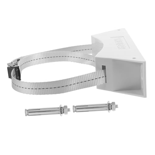 SOLUSTRE Gasflaschenhalter Wandmontage Propan Zylinderhalterung aus Robustem Material Einfache Installation Langlebiger Wandhalter für Labor Schiff Boot und Camping von SOLUSTRE