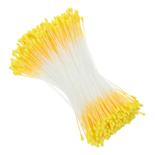 SOLUSTRE Gelbe Matte Künstliche Blütenstaubblätter DIY Blumenherstellung Bastelmaterial für Rosen Lilien Dekoration Hochzeitsfeiern Festliche Anlässe SOLUSTRE Gelbe Matte Künstliche Blütenstaubblätter DIY Blumenherstellung Bastelmaterial für Rosen Lilien Dekoration Hochzeitsfeiern Festliche Anlässe von SOLUSTRE