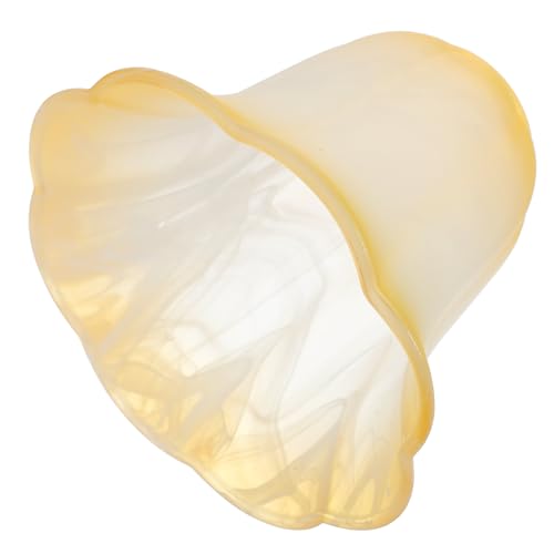 SOLUSTRE Glas Lampenschirm Glockenform Ersatz für Deckenleuchte Pendelleuchte Wandlampe Chic und Langlebig für Wohnzimmer Schlafzimmer Wohnzimmerbeleuchtung von SOLUSTRE