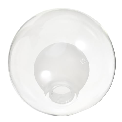SOLUSTRE Glas Lampenschirm Milchglas Kugelform Deckenleuchte Ersatz Lampenschirm für Leuchtmittel Pendelleuchte Wohnzimmer Schlafzimmer Beleuchtung von SOLUSTRE
