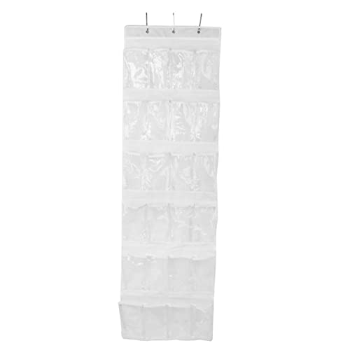 SOLUSTRE Hängendes Schuhregal mit Fächern Transparenter Organizer für Schuhe und Kleidung Platzsparend mit Haken Vielseitig Einsetzbar für Schlafzimmer Küche und SOLUSTRE Hängendes Schuhregal mit Fächern Transparenter Organizer für Schuhe und Kleidung Platzsparend mit Haken Vielseitig Einsetzbar für Schlafzimmer Küche und von SOLUSTRE