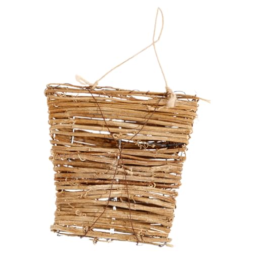 SOLUSTRE Geflochtener Hängekorb Für Blumen Handgefertigte Wanddekoration Für Innenräume Und Balkone Robuste Struktur Leicht Zu Befestigen Einzigartiges Design Für Thanksgiving Und SOLUSTRE Geflochtener Hängekorb Für Blumen Handgefertigte Wanddekoration Für Innenräume Und Balkone Robuste Struktur Leicht Zu Befestigen Einzigartiges Design Für Thanksgiving Und von SOLUSTRE
