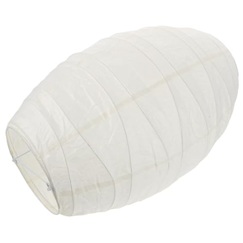 SOLUSTRE Handgefertigter Ovaler Papierlampenschirm Faltbar Pendelleuchte Lampenschirm Moderner Deckenlampenüberzug für Wohnzimmer Schlafzimmer Party Dekoration SOLUSTRE Handgefertigter Ovaler Papierlampenschirm Faltbar Pendelleuchte Lampenschirm Moderner Deckenlampenüberzug für Wohnzimmer Schlafzimmer Party Dekoration von SOLUSTRE
