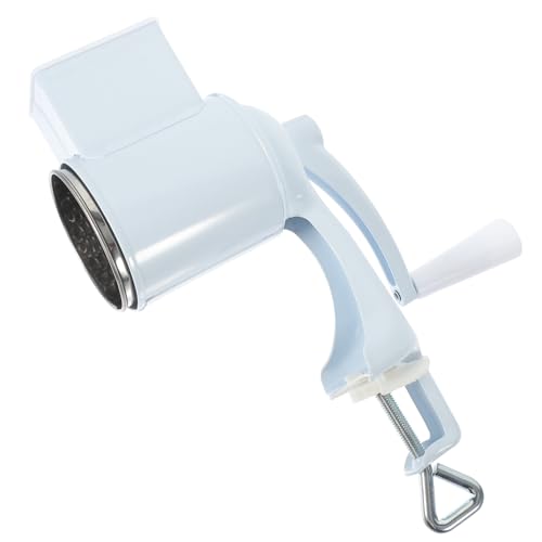 SOLUSTRE Käsereibe Mit Handkurbel Aus Aluminiumlegierung Und Edelstahl Multifunktionsreibe Für Erdnüsse Käse Gemüse Und Nüsse Mahlen Abnehmbar Für Einfache Reinigung Ohne Strombedarf SOLUSTRE Käsereibe Mit Handkurbel Aus Aluminiumlegierung Und Edelstahl Multifunktionsreibe Für Erdnüsse Käse Gemüse Und Nüsse Mahlen Abnehmbar Für Einfache Reinigung Ohne Strombedarf von SOLUSTRE