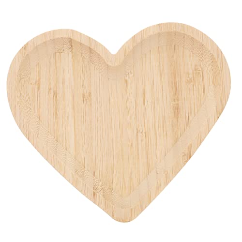 SOLUSTRE Herzförmige Holzpalette Snack Obst Ups Herztablett Herz Wurstbrett Dekorativer Teller Partyplatte Haushaltstablett Herzförmiges Tablett Serviertablett SOLUSTRE Herzförmige Holzpalette Snack Obst Ups Herztablett Herz Wurstbrett Dekorativer Teller Partyplatte Haushaltstablett Herzförmiges Tablett Serviertablett von SOLUSTRE