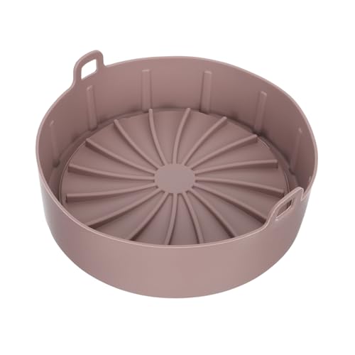 SOLUSTRE Hitzebeständiger Silikon Backtopf für Große Heißluftfritteusen Wiederverwendbar Multifunktional Gleichmäßige Wärmeleitung Leicht zu Reinigen als Airfryer Zubehör und Backform SOLUSTRE Hitzebeständiger Silikon Backtopf für Große Heißluftfritteusen Wiederverwendbar Multifunktional Gleichmäßige Wärmeleitung Leicht zu Reinigen als Airfryer Zubehör und Backform von SOLUSTRE