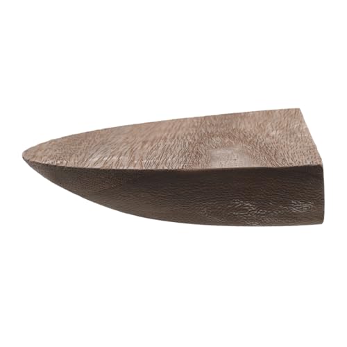 SOLUSTRE Hölzernes Schwimmendes Regal Wandregal aus Massivem Holz für Küchenlagerung Wohnzimmer und Büro und Funktional zur Aufbewahrung von SOLUSTRE