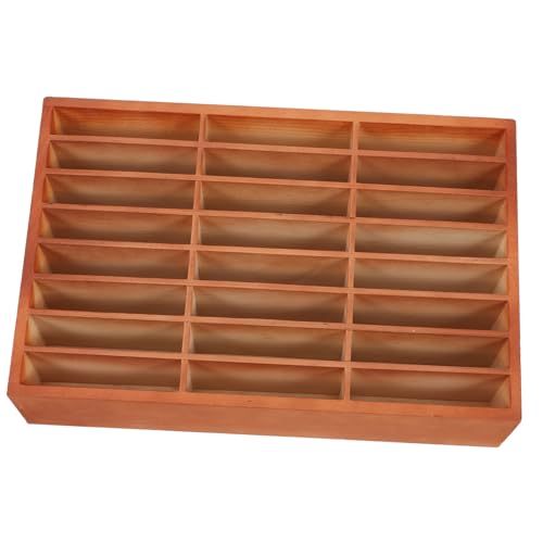 SOLUSTRE Holz Aufbewahrungsbox mit Fächern Desktop Organizer für Handy und Bürobedarf Multifunktional für Schule Büro und Zuhause Stilvoll Strukturierte Telefonhalterung Ordentliche SOLUSTRE Holz Aufbewahrungsbox mit Fächern Desktop Organizer für Handy und Bürobedarf Multifunktional für Schule Büro und Zuhause Stilvoll Strukturierte Telefonhalterung Ordentliche von SOLUSTRE