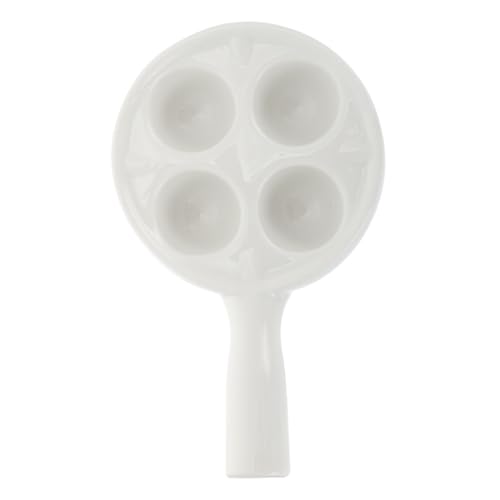 SOLUSTRE Keramik Escargot Backform mit Mulden und Ergonomischem Griff Langlebiges Weißes Küchen tablett für Schnecken Meeresfrüchte und Grillgerichte Spülmaschinenfest und Leicht zu SOLUSTRE Keramik Escargot Backform mit Mulden und Ergonomischem Griff Langlebiges Weißes Küchen tablett für Schnecken Meeresfrüchte und Grillgerichte Spülmaschinenfest und Leicht zu von SOLUSTRE