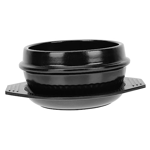 SOLUSTRE Keramik Kochtopf Hitzebeständig Nahtlos Geformt Gleichmäßige Wärmeverteilung Vielseitig für Bibimbap Suppen Langlebiges Küchenkochgeschirr SOLUSTRE Keramik Kochtopf Hitzebeständig Nahtlos Geformt Gleichmäßige Wärmeverteilung Vielseitig für Bibimbap Suppen Langlebiges Küchenkochgeschirr von SOLUSTRE