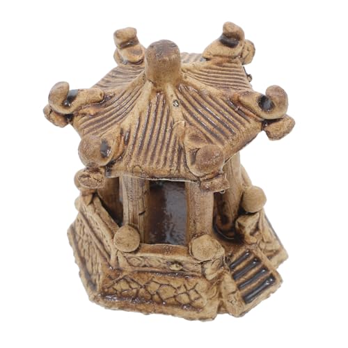 SOLUSTRE Keramik-pagoden-skulptur Japanische Miniatur-pavillonfigur Zen-Garten-Dekoration Pagoden-Ornament Für Aquarium Oder Bonsai-anlage SOLUSTRE Keramik-pagoden-skulptur Japanische Miniatur-pavillonfigur Zen-Garten-Dekoration Pagoden-Ornament Für Aquarium Oder Bonsai-anlage von SOLUSTRE