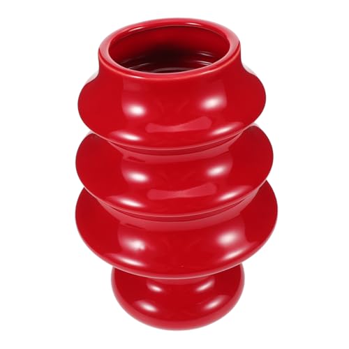 SOLUSTRE Keramikvase in Weihnachtsbaumform Blumenarrangementbehälter Dekorative Vase Für Festliche Tischdekorationen Weihnachtsbaum-pflanzgefäß Aus Keramik Für Feste SOLUSTRE Keramikvase in Weihnachtsbaumform Blumenarrangementbehälter Dekorative Vase Für Festliche Tischdekorationen Weihnachtsbaum-pflanzgefäß Aus Keramik Für Feste von SOLUSTRE