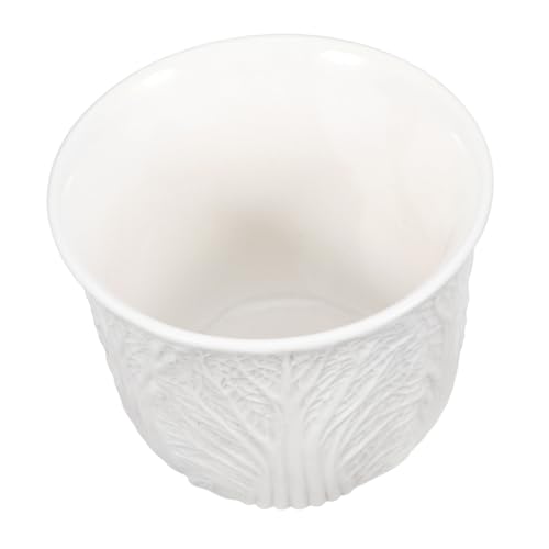 SOLUSTRE Keramischer Teebecher mit Klassischem Design für Teehäuser Zuhause und Büro von SOLUSTRE
