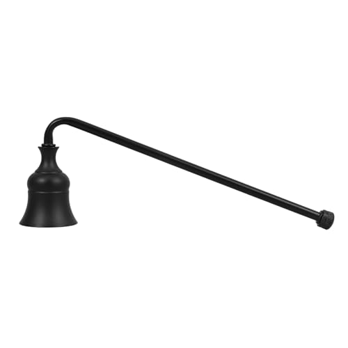 SOLUSTRE Kerzenlöscher mit Langem Griff Sicherer Dochtlöscher gegen Rauch und Wachsmess Praktisches Kerzenfeuer Tool für Zuhause Verlängert Brenndauer von Duft und Stumpenkerzen Schwarz SOLUSTRE Kerzenlöscher mit Langem Griff Sicherer Dochtlöscher gegen Rauch und Wachsmess Praktisches Kerzenfeuer Tool für Zuhause Verlängert Brenndauer von Duft und Stumpenkerzen Schwarz von SOLUSTRE