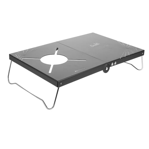 SOLUSTRE Klappbarer Campingtisch aus Edelstahl Ultraleicht Tragbar Faltbarer Outdoor Grill Picknicktisch für Camping Strand Garten Wanderungen und Festivals SOLUSTRE Klappbarer Campingtisch aus Edelstahl Ultraleicht Tragbar Faltbarer Outdoor Grill Picknicktisch für Camping Strand Garten Wanderungen und Festivals von SOLUSTRE