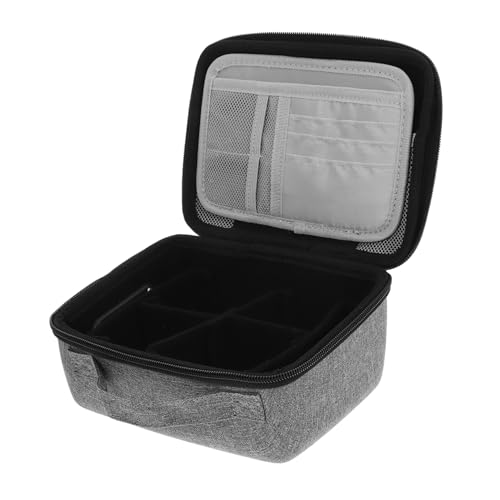 SOLUSTRE Kombinationsschloss Dokumententasche aus Polyester mit Robustem Griff Tragbarer Organizer für Wichtige Akten und Dokumente Sicherer Aufbewahrungsbeutel für Büro und Reise Großer von SOLUSTRE