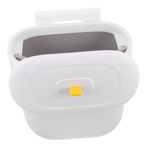 SOLUSTRE Küchen-mülleimer mit Deckel Hängend Platzsparender Wand Schranktür-abfalleimer Geruchsverschluss Vielseitig als Küchenschrank-mülleimer Unter-spüle-eimer für Bad und Büro Geeignet von SOLUSTRE