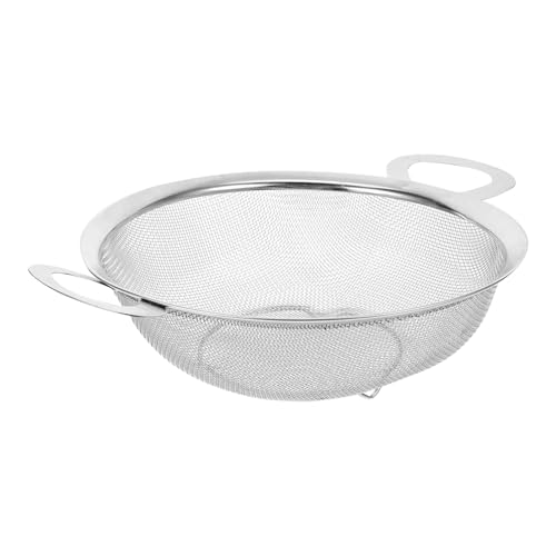 SOLUSTRE Küchensieb mit Feinem Mesh Design Abtropfkorb für Gemüse Obst und Reis zum Waschen und Abtropfen Spülmaschinenfest Praktisch und Platzsparend SOLUSTRE Küchensieb mit Feinem Mesh Design Abtropfkorb für Gemüse Obst und Reis zum Waschen und Abtropfen Spülmaschinenfest Praktisch und Platzsparend von SOLUSTRE