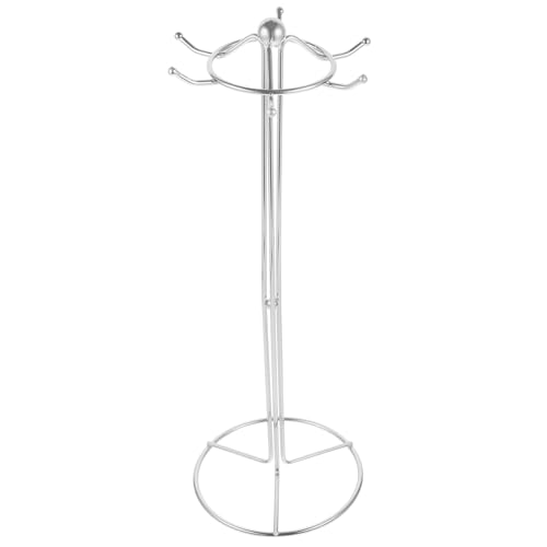 SOLUSTRE Küchenutensilien Halter Multifunktionales Regal mit Haken für Töpfe Pfannen und Kochzubehör Platzsparend und Leicht zu Montieren für Küche und Bad von SOLUSTRE