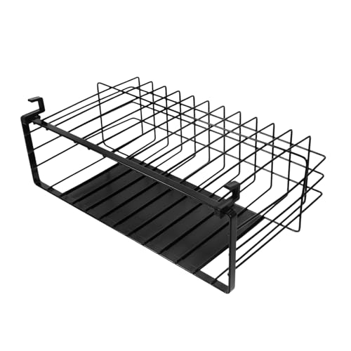 SOLUSTRE Kühlschrank Magnetregal Magnetisches Regal für Waschmaschine Aufbewahrungsregal mit Belüftetem Design und Runden Kanten Platzsparend und Installieren von SOLUSTRE