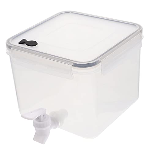SOLUSTRE Kühlschrank Wasserspender mit Auslauf Getränkebehälter für Kalte Getränke Vielseitiger Kühlwasser Eimer für Zuhause Party Saft und Tee SOLUSTRE Kühlschrank Wasserspender mit Auslauf Getränkebehälter für Kalte Getränke Vielseitiger Kühlwasser Eimer für Zuhause Party Saft und Tee von SOLUSTRE