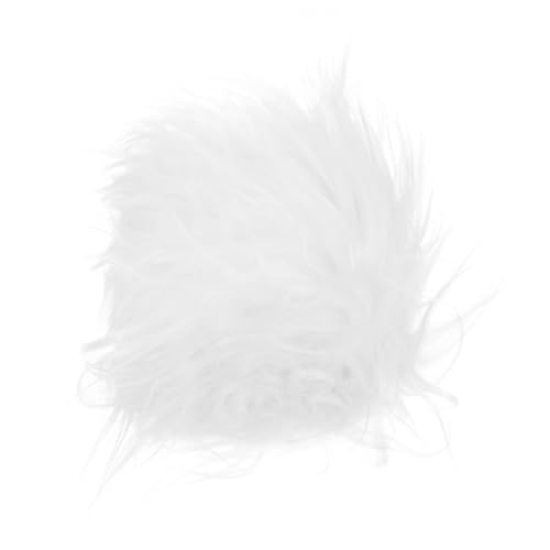 SOLUSTRE Kunstfell Stoffband Weiß Flauschig für DIY Zwergenbart Basteln Weihnachtsdeko Handgefertigte Gnom Accessoire Polyester Langhaarplüsch für Weihnachtsmütze und Puppen SOLUSTRE Kunstfell Stoffband Weiß Flauschig für DIY Zwergenbart Basteln Weihnachtsdeko Handgefertigte Gnom Accessoire Polyester Langhaarplüsch für Weihnachtsmütze und Puppen von SOLUSTRE