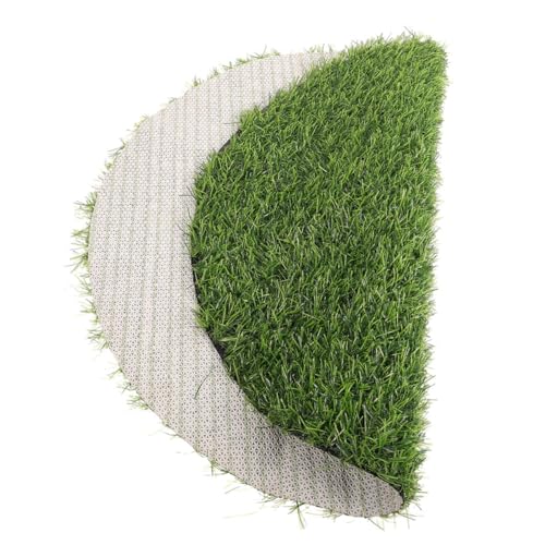 SOLUSTRE Kunstrasen Rasenmatte Gefälschter Grasteppich für Tischdekoration Waschbar und Wiederverwendbar für Picknick und Esszimmertische von SOLUSTRE