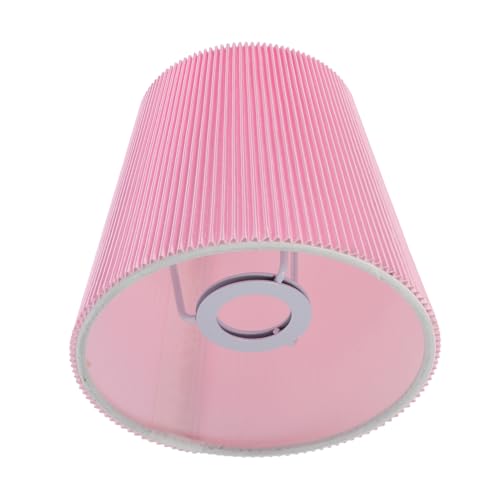 SOLUSTRE Lampenschirm Ersatz für Tischlampe PVC Stoff Modern und Dekorativ Einfache Installation für Wohnzimmer und Schlafzimmer Zartem Rosa SOLUSTRE Lampenschirm Ersatz für Tischlampe PVC Stoff Modern und Dekorativ Einfache Installation für Wohnzimmer und Schlafzimmer Zartem Rosa von SOLUSTRE