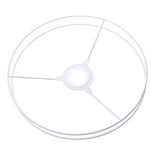 SOLUSTRE Lampenschirm Ring für DIY Projekte Robuster Lampenschirm Halter für Pendelleuchten Kronleuchter und Stehlampen Individuell Gestaltbar von SOLUSTRE