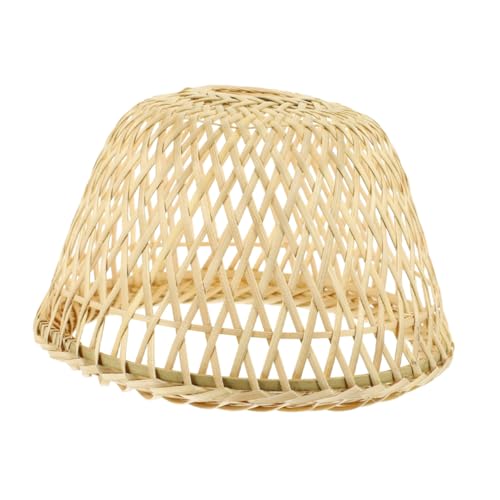 SOLUSTRE Lampenschirm Vintage Stil Dekorativer Deckenlampenschirm Boho Rattan Pendelleuchte für Wohnzimmer Esszimmer Stabil und Einfache Montage SOLUSTRE Lampenschirm Vintage Stil Dekorativer Deckenlampenschirm Boho Rattan Pendelleuchte für Wohnzimmer Esszimmer Stabil und Einfache Montage von SOLUSTRE