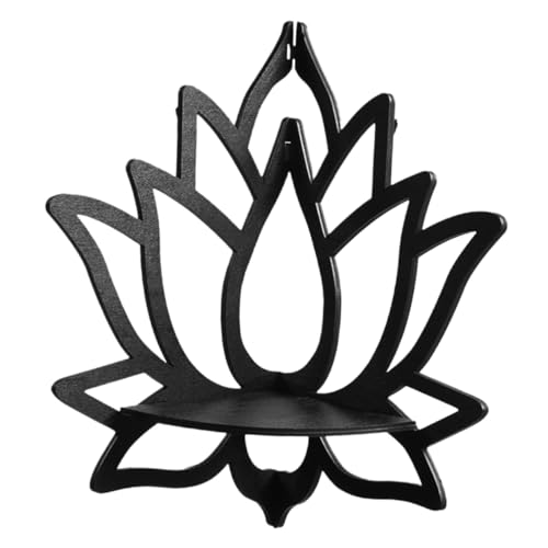 SOLUSTRE Lotus Eckregal Wandregal aus Holz Schwebendes Wandregal für Schlafzimmer Wohnzimmer Küche und Badezimmer Dekorativ und Praktisch Langlebig mit Feiner Verarbeitung SOLUSTRE Lotus Eckregal Wandregal aus Holz Schwebendes Wandregal für Schlafzimmer Wohnzimmer Küche und Badezimmer Dekorativ und Praktisch Langlebig mit Feiner Verarbeitung von SOLUSTRE
