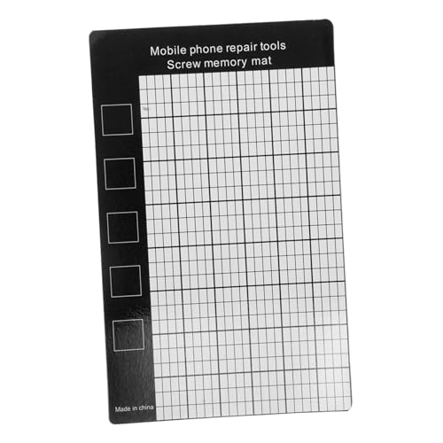 SOLUSTRE Magnetische Schraubenhalter Matte mit Großem Whiteboard Raster Rutschfeste Werkstatt Reparaturunterlage für Laptops Tablets und Elektronik Tragbare Schraubenorganizer Oberfläche SOLUSTRE Magnetische Schraubenhalter Matte mit Großem Whiteboard Raster Rutschfeste Werkstatt Reparaturunterlage für Laptops Tablets und Elektronik Tragbare Schraubenorganizer Oberfläche von SOLUSTRE