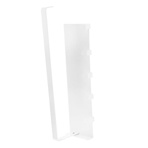 SOLUSTRE Magnetischer Küchenrollenhalter aus Weißem mit Haken Stilvolles und Aufbewahrungsregal für Küchenpapierrollen für Kühlschrank und Mikrowelle Einfache Montage ohne Bohren SOLUSTRE Magnetischer Küchenrollenhalter aus Weißem mit Haken Stilvolles und Aufbewahrungsregal für Küchenpapierrollen für Kühlschrank und Mikrowelle Einfache Montage ohne Bohren von SOLUSTRE