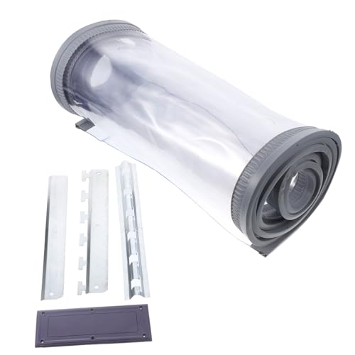 SOLUSTRE Magnetischer PVC Türvorhang Breit mit Gewichtung Flexibler Thermovorhang ohne Bohren Winddichter und Wärmeisolierender Raumteiler für Markt Geschäft Zuhause SOLUSTRE Magnetischer PVC Türvorhang Breit mit Gewichtung Flexibler Thermovorhang ohne Bohren Winddichter und Wärmeisolierender Raumteiler für Markt Geschäft Zuhause von SOLUSTRE