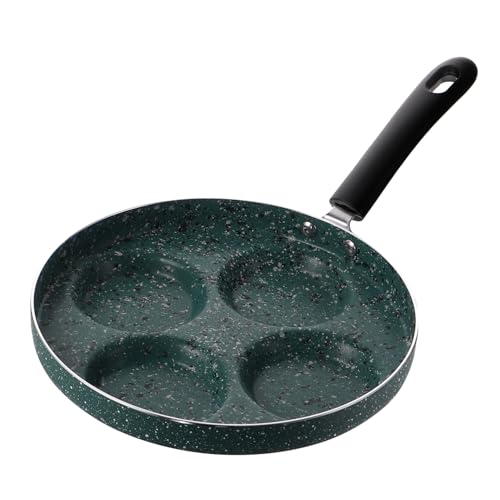 SOLUSTRE Mehrzweck Pfanne mit Vier Kammern Antihaftbeschichtet zum Braten von Eiern Waffeln und Snacks mit Hitzebeständigem Griff Gesundes Kochen mit Wenig Öl Grün SOLUSTRE Mehrzweck Pfanne mit Vier Kammern Antihaftbeschichtet zum Braten von Eiern Waffeln und Snacks mit Hitzebeständigem Griff Gesundes Kochen mit Wenig Öl Grün von SOLUSTRE